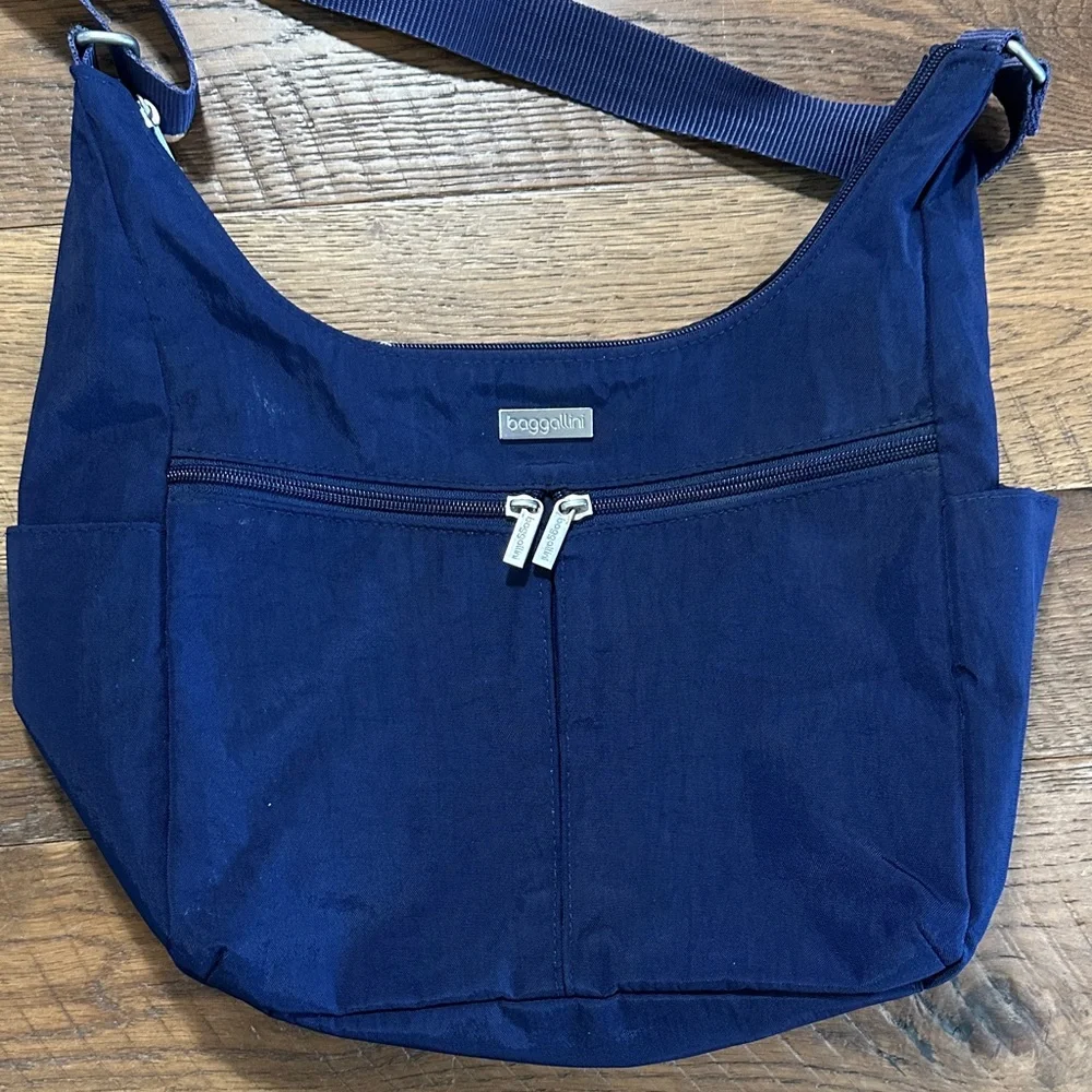 Baggallini Classic Blue Shoulder Bag